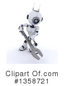 Robot Clipart #1358721 by KJ Pargeter