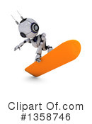 Robot Clipart #1358746 by KJ Pargeter
