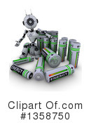 Robot Clipart #1358750 by KJ Pargeter