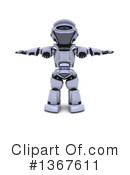 Robot Clipart #1367611 by KJ Pargeter