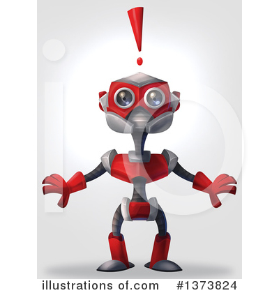 Royalty-Free (RF) Robot Clipart Illustration by Tonis Pan - Stock Sample #1373824