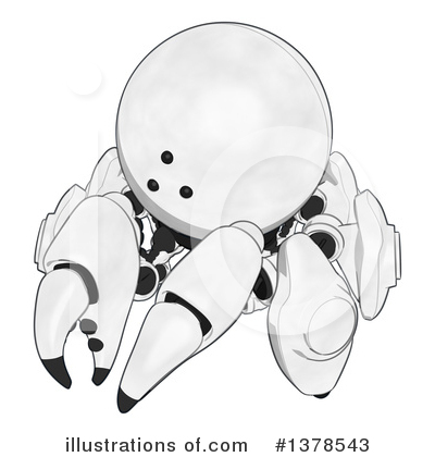 Royalty-Free (RF) Robot Clipart Illustration by Leo Blanchette - Stock Sample #1378543