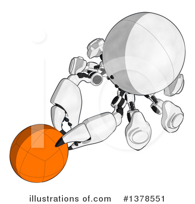 Royalty-Free (RF) Robot Clipart Illustration by Leo Blanchette - Stock Sample #1378551