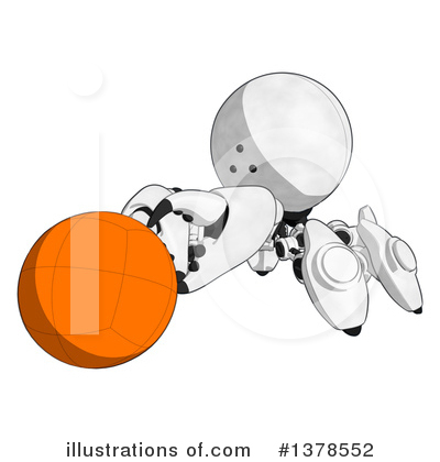 Royalty-Free (RF) Robot Clipart Illustration by Leo Blanchette - Stock Sample #1378552