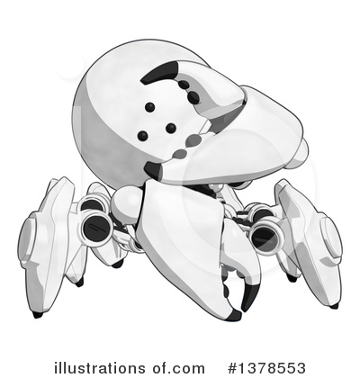 Royalty-Free (RF) Robot Clipart Illustration by Leo Blanchette - Stock Sample #1378553