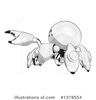 Royalty-Free (RF) Robot Clipart Illustration by Leo Blanchette - Stock Sample #1378554