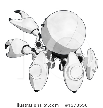 Royalty-Free (RF) Robot Clipart Illustration by Leo Blanchette - Stock Sample #1378556