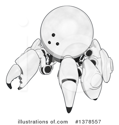 Royalty-Free (RF) Robot Clipart Illustration by Leo Blanchette - Stock Sample #1378557