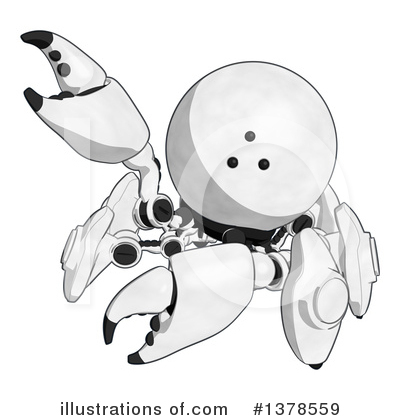 Royalty-Free (RF) Robot Clipart Illustration by Leo Blanchette - Stock Sample #1378559