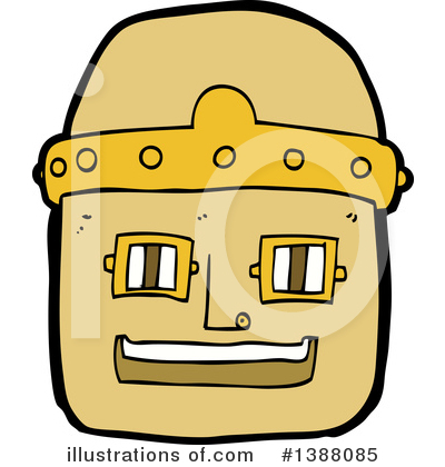 Robot Head Clipart #1388085 by lineartestpilot