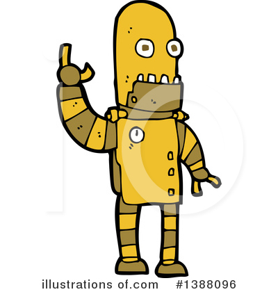 Robots Clipart #1388096 by lineartestpilot