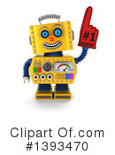 Robot Clipart #1393470 by stockillustrations