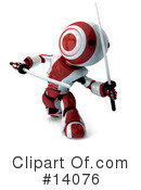 Robot Clipart #14076 by Leo Blanchette