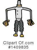 Robot Clipart #1409835 by lineartestpilot