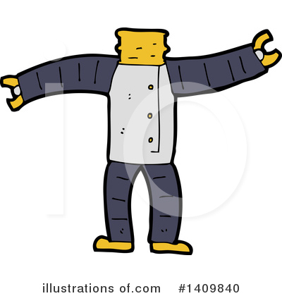 Royalty-Free (RF) Robot Clipart Illustration by lineartestpilot - Stock Sample #1409840