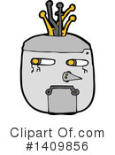 Robot Clipart #1409856 by lineartestpilot