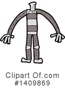 Robot Clipart #1409869 by lineartestpilot