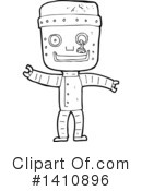 Robot Clipart #1410896 by lineartestpilot