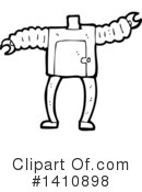 Robot Clipart #1410898 by lineartestpilot