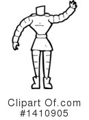Robot Clipart #1410905 by lineartestpilot