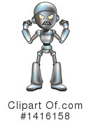 Robot Clipart #1416158 by AtStockIllustration