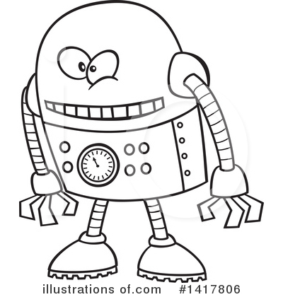 Futuristic Clipart #1417806 by toonaday