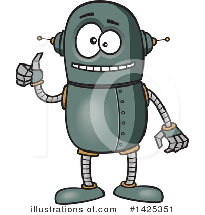 Robot Clipart #1425351 by toonaday