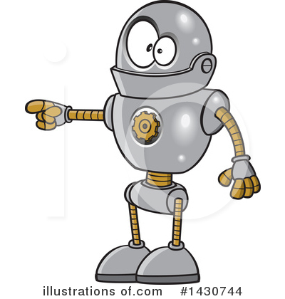 Robot Clipart #1430744 by toonaday