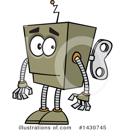 Robot Clipart #1430745 by toonaday