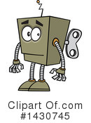 Robot Clipart #1430745 by toonaday