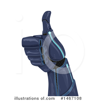 Royalty-Free (RF) Robot Clipart Illustration by BNP Design Studio - Stock Sample #1467108