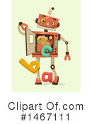 Robot Clipart #1467111 by BNP Design Studio