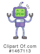 Robot Clipart #1467113 by BNP Design Studio