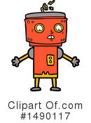 Robot Clipart #1490117 by lineartestpilot