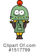 Robot Clipart #1517799 by lineartestpilot