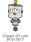 Robot Clipart #1517817 by lineartestpilot