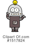 Robot Clipart #1517824 by lineartestpilot
