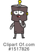 Robot Clipart #1517826 by lineartestpilot