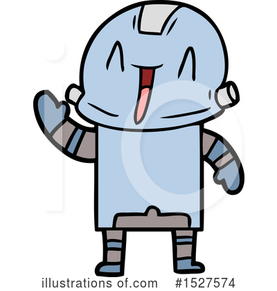 Royalty-Free (RF) Robot Clipart Illustration by lineartestpilot - Stock Sample #1527574