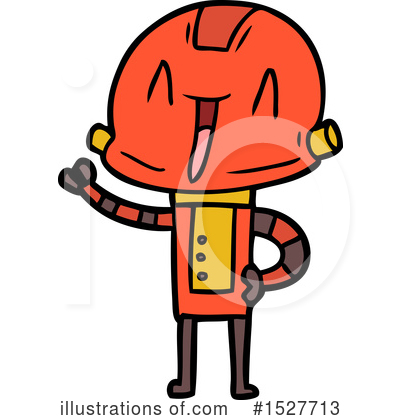 Royalty-Free (RF) Robot Clipart Illustration by lineartestpilot - Stock Sample #1527713
