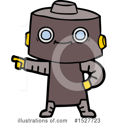 Royalty-Free (RF) Robot Clipart Illustration by lineartestpilot - Stock Sample #1527723