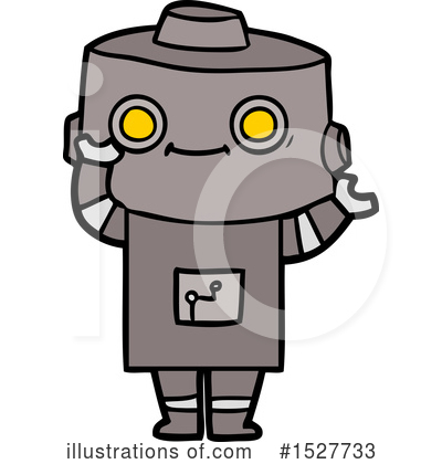 Royalty-Free (RF) Robot Clipart Illustration by lineartestpilot - Stock Sample #1527733