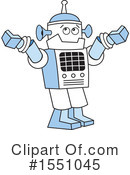 Robot Clipart #1551045 by Johnny Sajem