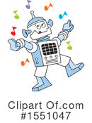 Robot Clipart #1551047 by Johnny Sajem