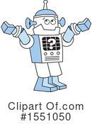 Robot Clipart #1551050 by Johnny Sajem