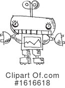 Robot Clipart #1616618 by yayayoyo