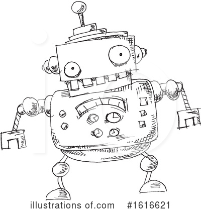 Robots Clipart #1616621 by yayayoyo