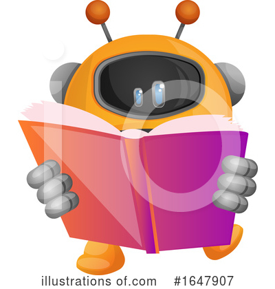 Royalty-Free (RF) Robot Clipart Illustration by Morphart Creations - Stock Sample #1647907
