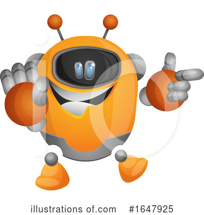 Royalty-Free (RF) Robot Clipart Illustration by Morphart Creations - Stock Sample #1647925