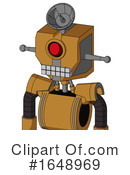 Robot Clipart #1648969 by Leo Blanchette
